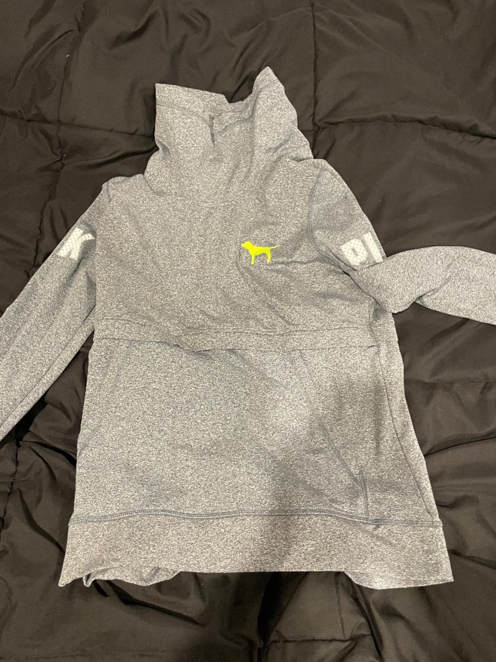 Gray PINK Hoodie